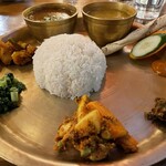 ネパールステーション - タカリセット 1280円