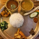 ネパールステーション - タカリセット 1280円