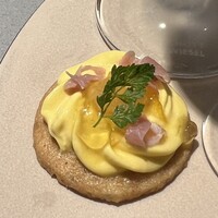 フレンチバルギンザ by plein - 「かぼちゃとチーズのサブレ」マーマレードがアクセント
