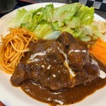 米州 - 牛タンシチューハンバーグ