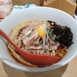 中華そば たかばん - 冷やし煮干し 980円 大盛 150円