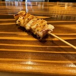 ブルペン - ホッキ貝の肝の串焼き