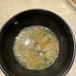 ブルペン - しらすの味噌汁