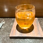 天ぷら酒房 西むら - ほうじ茶