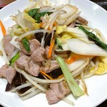 楼蘭 - 肉野菜炒め定食