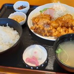 食堂ごりらくん - 料理写真:からあげ定食