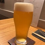 自家製パスタと炭火焼き Cinque5 - ビール
