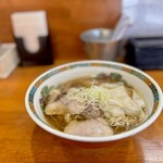 ラーメン 哲史 - 和風醤油ワンタン