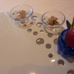 ア・ニュ ルトゥルヴェ・ヴー - ３種の前菜（遊び心が潜む演出）