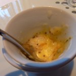 ア・ニュ ルトゥルヴェ・ヴー - じゃがいものピューレ　トリュフとウズラ卵　