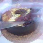 イカリヤ食堂 - 南部鉄でじっくり焼上げたフロマージュスフレ（2011.7月）