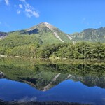 KAMIKOCHI BEER STAND 河童橋TAP - 大正池に映る焼岳