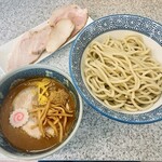 中華そば土屋商店 - つけ麺300gと肉増しレアチャーシュー