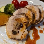 キッチン ブルー グローブ - 今回は厚めの鶏もも肉