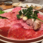 炭焼 金竜山 - 特上ロース。