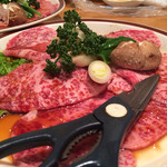 炭焼 金竜山 - 特上カルビ