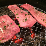 炭焼 金竜山 - 上タン塩