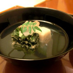 日本料理 桜楽 - ＜4月夜肉魚＞はまぐりしんじょう