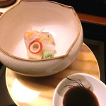 日本料理 桜楽 - ＜4月夜肉魚＞お造り、ひらめ、貝柱、はりいか、さわら、さより