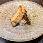 わたべ - カジキとレンコンと大根おろし　横から