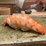 神田錦町 鮨たか晴 - 車海老