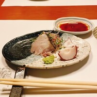 蟹らく - 刺身2点盛り