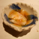 じどりや 穏座 - 雄鶏のとさかのなまこ風
      