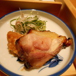 じどりや 穏座 - 鶏味噌とモモ肉