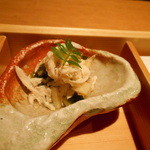 じどりや 穏座 - ささみと筍のマグロのジュレ