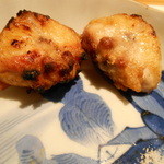 じどりや 穏座 - ぼんじり焼き　佐賀県産柚子胡椒添え