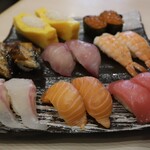 寿司 天ぷら 明 - 