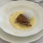 ガーデンヒルズ迎賓館 - 2.帆立貝のポワレと鶏モモ肉のコンフィ　カルモダンとオレンジの香り