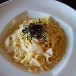 ブリース - ランチメニューから【イカと明太子のクリームソース　￥1,000】