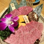 和牛 まつした - 松コースのお肉・・・ヘレ肉旨かった!!