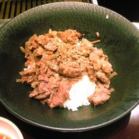 焼肉 天 がむしゃら - ビビンバ牛丼 1000円