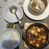 中国料理 花梨 - ランチアップグレードセット2(麻婆豆腐選択)
