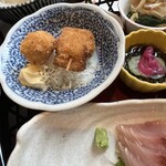 旬菜の味わい がら里 - 葱鮪串　