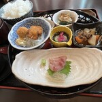 旬菜の味わい がら里 - 花かごランチ
