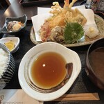 旬菜の味わい がら里 - 天ぷら定食