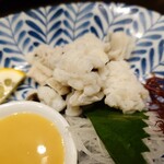 鮮味・鉄板酒場いっとく - 鱧の湯引き(酢味噌)♪