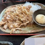 旬菜の味わい がら里 - 単品豚生姜焼き