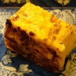 弥助鮨 - 裏返して端っこがやっぱり旨い