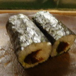 弥助鮨 - 山葵入りの干瓢巻き