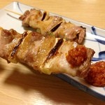 Yakitori Toriichi - 豚バラ串：130円