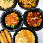 上海エクスプレス - 料理写真:五目炒飯
〈上海バリューセット〉
香醋のまろやか酢豚
大海老のチリソースがけ
酸辣ラーメン
麻婆茄子のあんかけ焼きそば
黒豚春巻き

