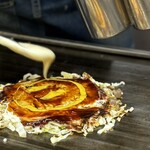 お好み焼き ふじや - カラシ･マヨネーズ