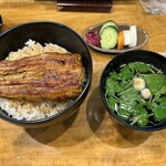 蒲焼 うなよし - うな丼ご飯大盛り。