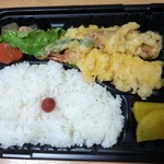 ディオ - 天ぷら弁当(税抜)189円→204円　※開封後　(2014.04.19)