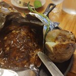 つばめグリル - ハンブルグステーキ