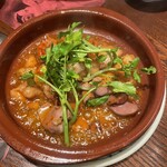 sangria - 砂肝のアヒージョ